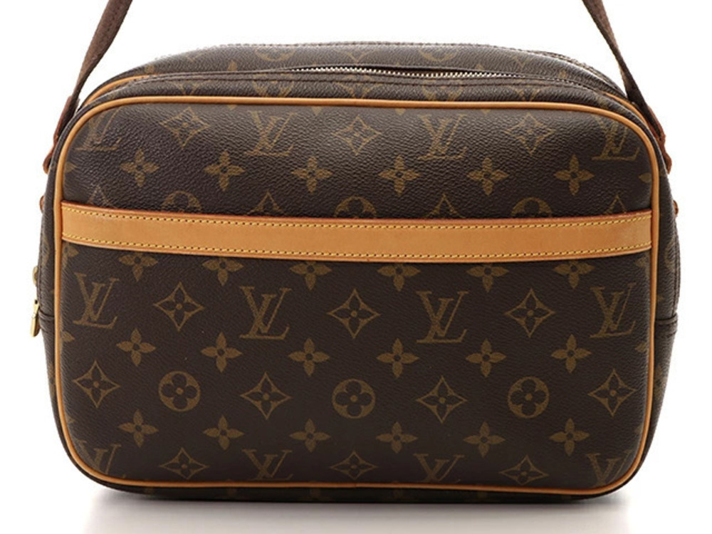 LOUIS VUITTON Reporter Monogram Shoulder Bag